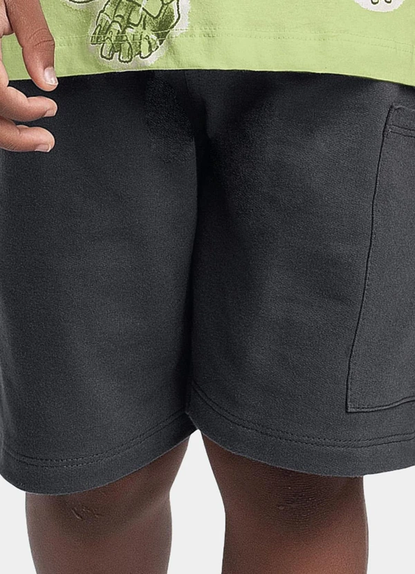 Fakini Kids - Conjunto Camiseta e Bermuda Verde 4