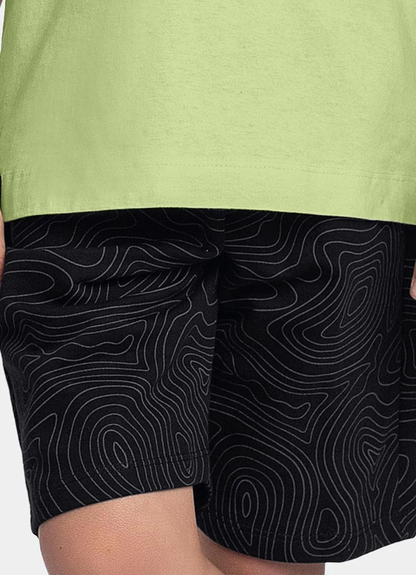 Fakini Kids - Conjunto Camiseta e Bermuda Verde 4