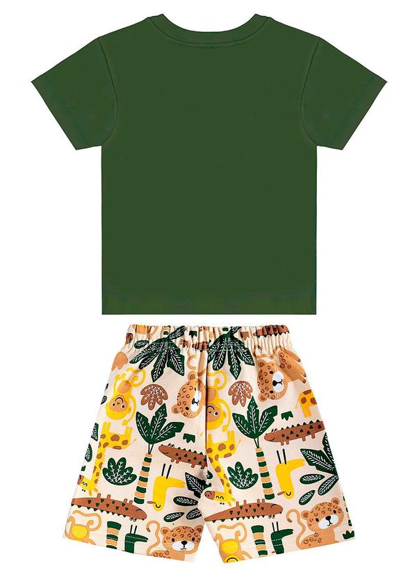 Bee Loop - Conjunto Camiseta e Bermuda Verde 3