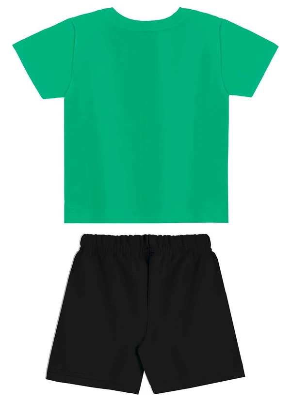 Bee Loop - Conjunto Camiseta e Bermuda Verde 3