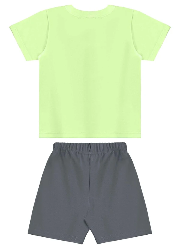 Bee Loop - Conjunto Camiseta e Bermuda Verde 2