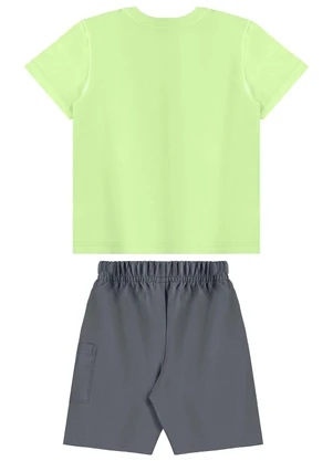 Bee Loop - Conjunto Camiseta e Bermuda Verde - BEE LOOP