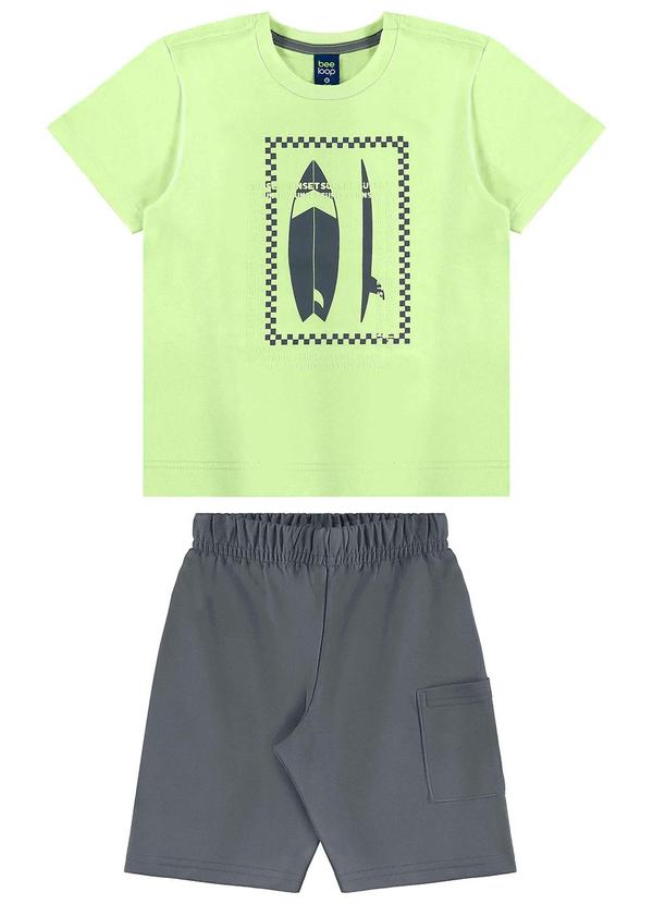 Bee Loop - Conjunto Camiseta e Bermuda Verde