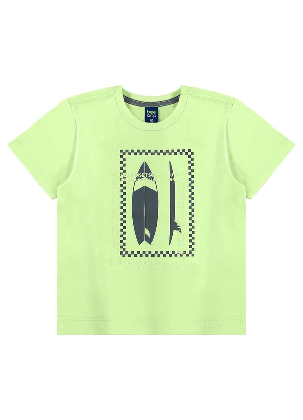 Bee Loop - Conjunto Camiseta e Bermuda Verde 3