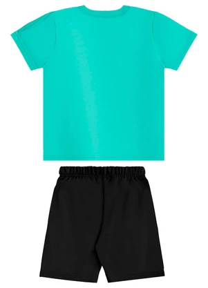 Bee Loop - Conjunto Camiseta e Bermuda Verde - BEE LOOP