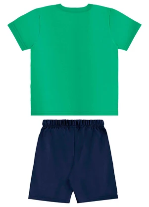Bee Loop - Conjunto Camiseta e Bermuda Verde - BEE LOOP
