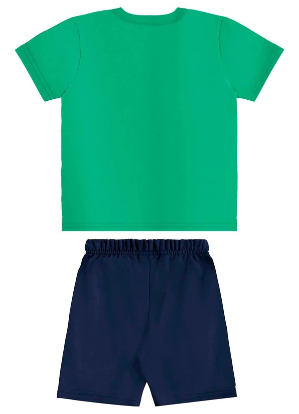 Bee Loop - Conjunto Camiseta e Bermuda Verde 2
