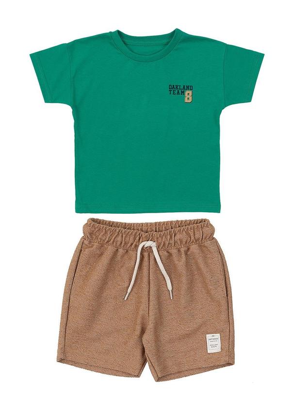 Soft Bonni - Conjunto Camiseta e Bermuda Verde 3