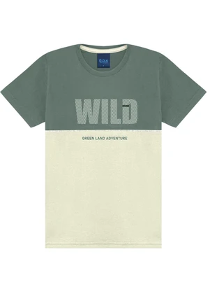 Ddk - Conjunto Camiseta e Bermuda Verde - DDK