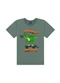 Ddk - Conjunto Camiseta e Bermuda Laranja - variação: Verde