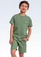 Fakini Kids - Conjunto Camiseta e Bermuda Verde - variação: Verde