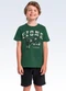 Fakini Kids - Conjunto Camiseta e Bermuda Bege - variação: Verde