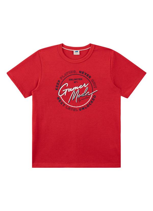 Marlan - Conjunto Camiseta e Bermuda Vermelho 3