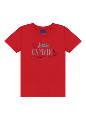 Ddk - Conjunto Camiseta e Bermuda Vermelho - DDK