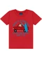Ddk - Conjunto Camiseta Awesome New Supe Vermelho - variação: Vermelho