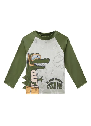 Marlan - Conjunto Camiseta e Sunga Proteção Uv Verde - MARLAN
