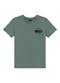 Ddk - Conjunto Camiseta Estampa Wheels e Bermuda Bege - variação: Verde