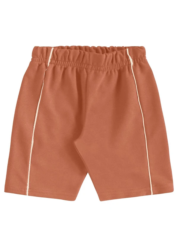 Bee Loop - Conjunto Camiseta Estampada Bermuda Bege 4