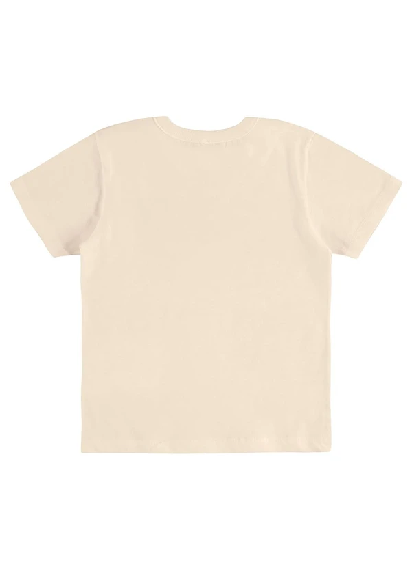 Bee Loop - Conjunto Camiseta Estampada Bermuda Bege 6