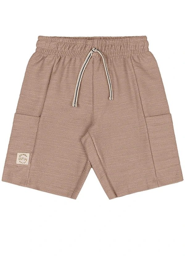 Quimby - Conjunto Camiseta Estampada Bermuda Quimby Branco 4