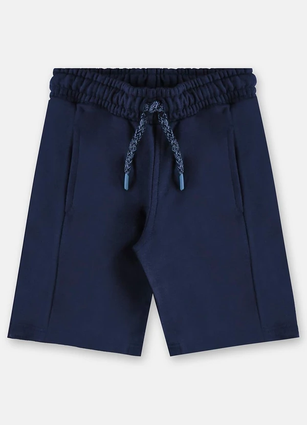 Up Baby - Conjunto Camiseta Estampado Bermuda Azul 4