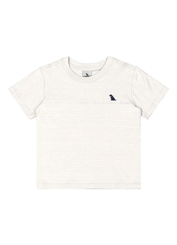 Quimby - Conjunto Camiseta Flamê e Bermuda Bege 3