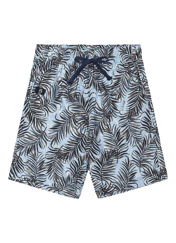 Quimby - Conjunto Camiseta Flamê e Bermuda Bege 4