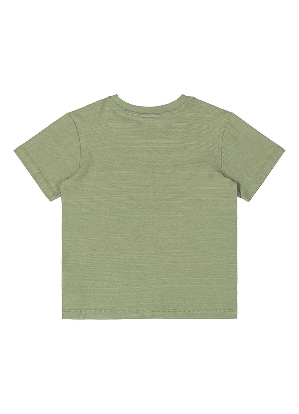Quimby - Conjunto Camiseta Flamê e Bermuda Verde 5