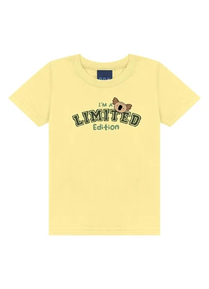 Ddk - Conjunto Camiseta I¿M a Limited Amarelo - DDK