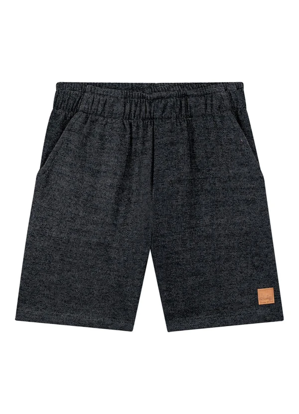 Ioluig - Conjunto Camiseta Piquet Relevo e Bermuda Azul 3