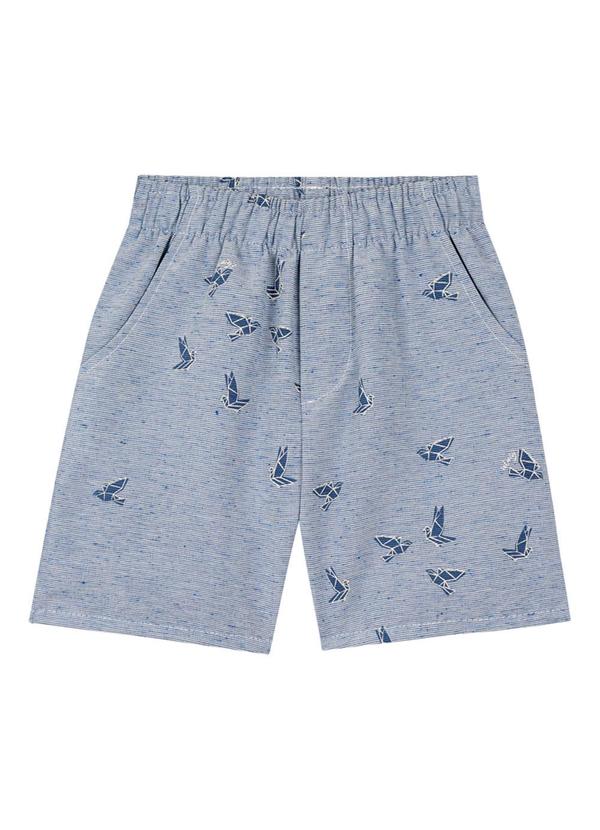 Ioluig - Conjunto Camiseta Relevo e Bermuda Sarja Bege 4