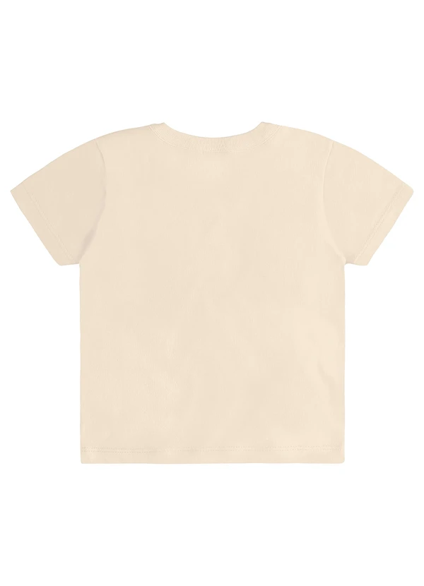 Bee Loop - Conjunto Camiseta Tropical Bermuda Bege 4