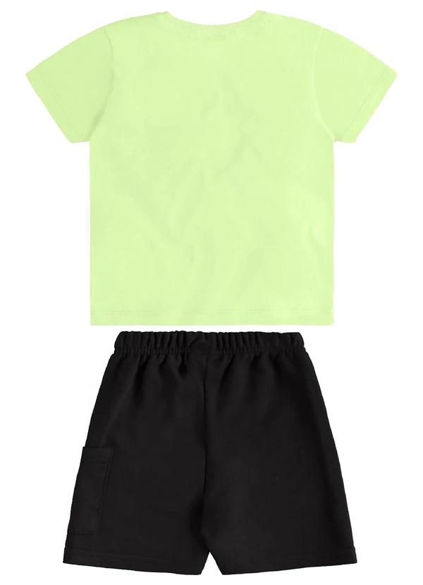 Bee Loop - Conjunto Camiseta Tropical Bermuda Verde 3