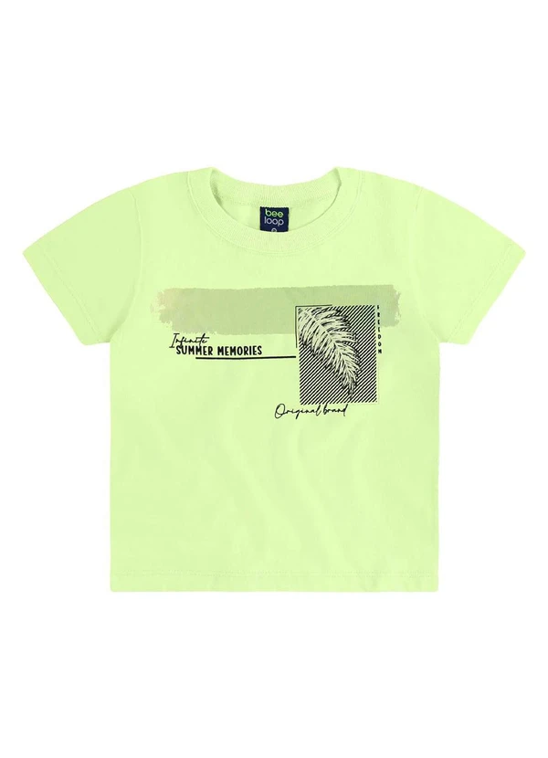 Bee Loop - Conjunto Camiseta Tropical Bermuda Verde 4