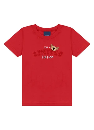 Ddk - Conjunto  Camiseta  Vermelho - DDK
