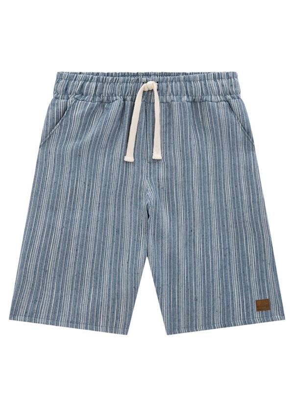 Ioluig - Conjunto Camiseta Wave e Bermuda Listrada Marrom 4