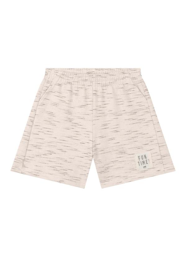 Marlan - Conjunto Camseta e Bermuda em Moletinho Laranja 4