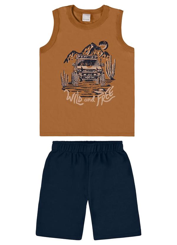 Malwee Kids - Conjunto Caramelo Wild And Free Menino