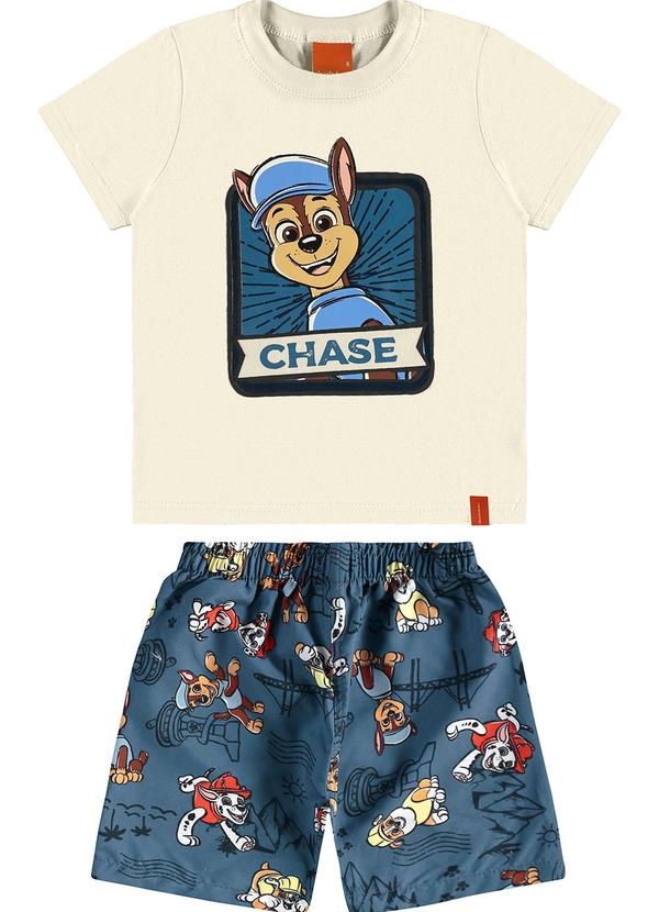 Malwee Kids - Conjunto Chase em Microfibra Menino Off White 2