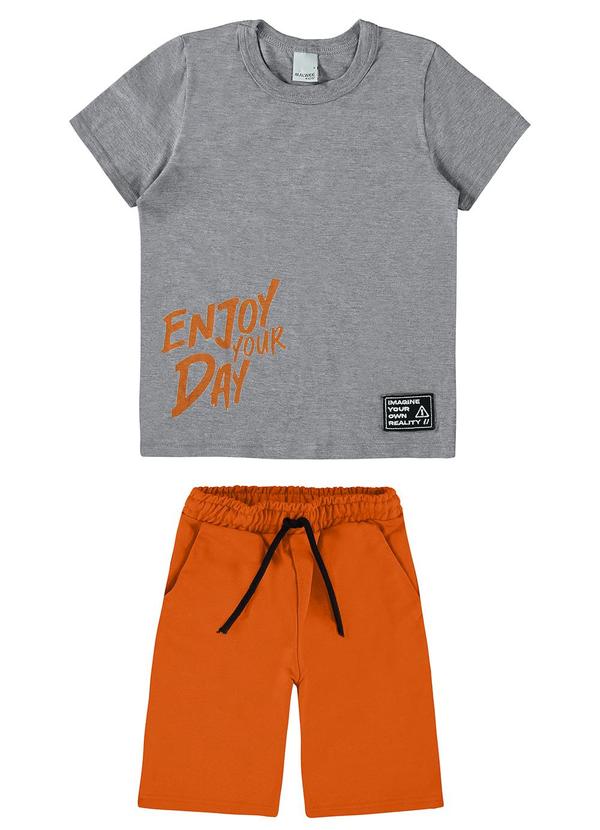 Malwee Kids - Conjunto Cinza Enjoy Your Day Menino 2
