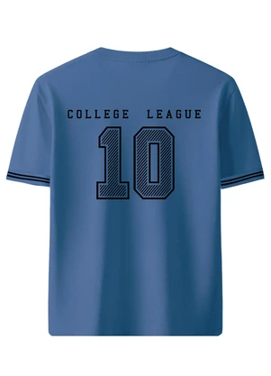 Malwee Kids - Conjunto College League Azul Pastel - MALWEE KIDS