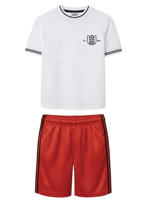 Malwee Kids - Conjunto College League Branco - MALWEE KIDS