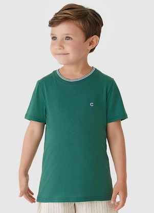 Carinhoso - Conjunto com Algodão Pima Verde  - CARINHOSO