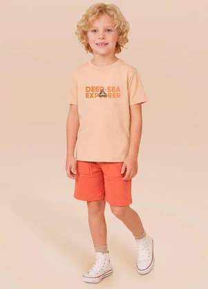 Brandili - Conjunto com Bordado Bege - BRANDILI