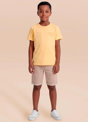 Mundi - Conjunto com Bordado de Cavalo Amarelo - MUNDI