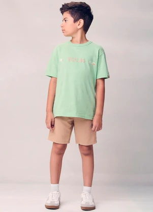 Conjunto com Bordado Youccie (Verde) - YOUCCIE