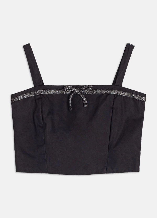 Authoria - Conjunto com Brilho  Preto 3