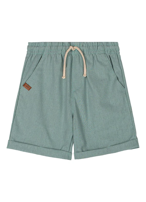 Quimby - Conjunto com Camisa Xadrez e Bermuda Bege 4