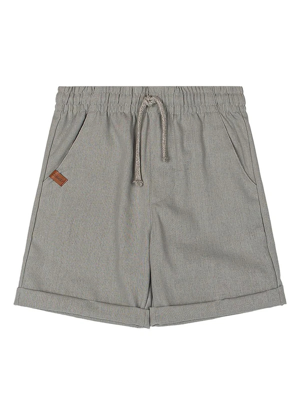 Quimby - Conjunto com Camisa Xadrez e Bermuda Verde 4