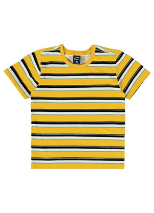 Bee Loop - Conjunto com Camiseta e Bermuda Amarelo - BEE LOOP